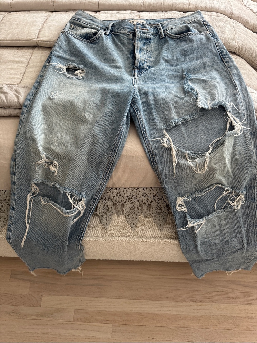 Forever 21 Light Blue Denim Jeans